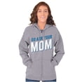 thumbnail image 3 of Go Ask Your Mom Funny Best Mother Zip Hoodie Sweatshirt Women Brisco Brands S, 3 of 6