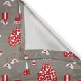 thumbnail image 6 of Ambesonne Hot Air Balloon Valance & Curtain, Birds Gifts Stars, 55"x45", Warm Taupe Dark Coral, 6 of 7