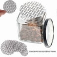 thumbnail image 4 of 200pcs Self-Adhesive Foam Pressure Sensitive Seal Cap Lining Tamper Resistant Seals for Cosmetic Jar Bottle Pot 20mm-82mm Caps, 4 of 5