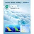 thumbnail image 4 of Cama para perros Cooling Mat Babygreat 2026 con refrigeración automática, 48 x 28 cm, color verde, 4 of 7