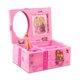 thumbnail image 2 of Caja de joyería Musical rosa, caja de música de dibujos animados cuadrada de plástico, caja de almacenamiento de joyas, caja de música de princesa bailarina, el mejor regalo para niñas Xemadio 2035259-1, 2 of 9