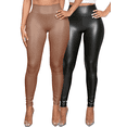 thumbnail image 1 of Set De Dos Leggins Moda Elegante Casual Mujer Vinipiel, 1 of 9