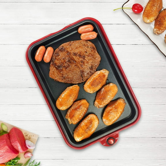 Multifunction Nonstick Baking Maker with 3 Interchangeable Plates for Fried Eggs, Steak, Takoyaki, Cake Pops, Grill