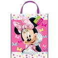 thumbnail image 3 of Large Plastic Minnie Mouse Goodie Bag, 13 x 11 in, 1ct, 3 of 4