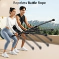 thumbnail image 6 of UHIAGREE 2PCS Ropeless Battle Rope,Portable Battle Rope for Home Gym,Strength,Home Training(Black), 6 of 7