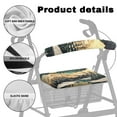 thumbnail image 5 of HELLHERO Snowy Mountain Starlit Sky Theme Walker Seat Cover Back Rest Covers for Seniors Stretchable Material Comfortable for Seniors Men Women, 5 of 7
