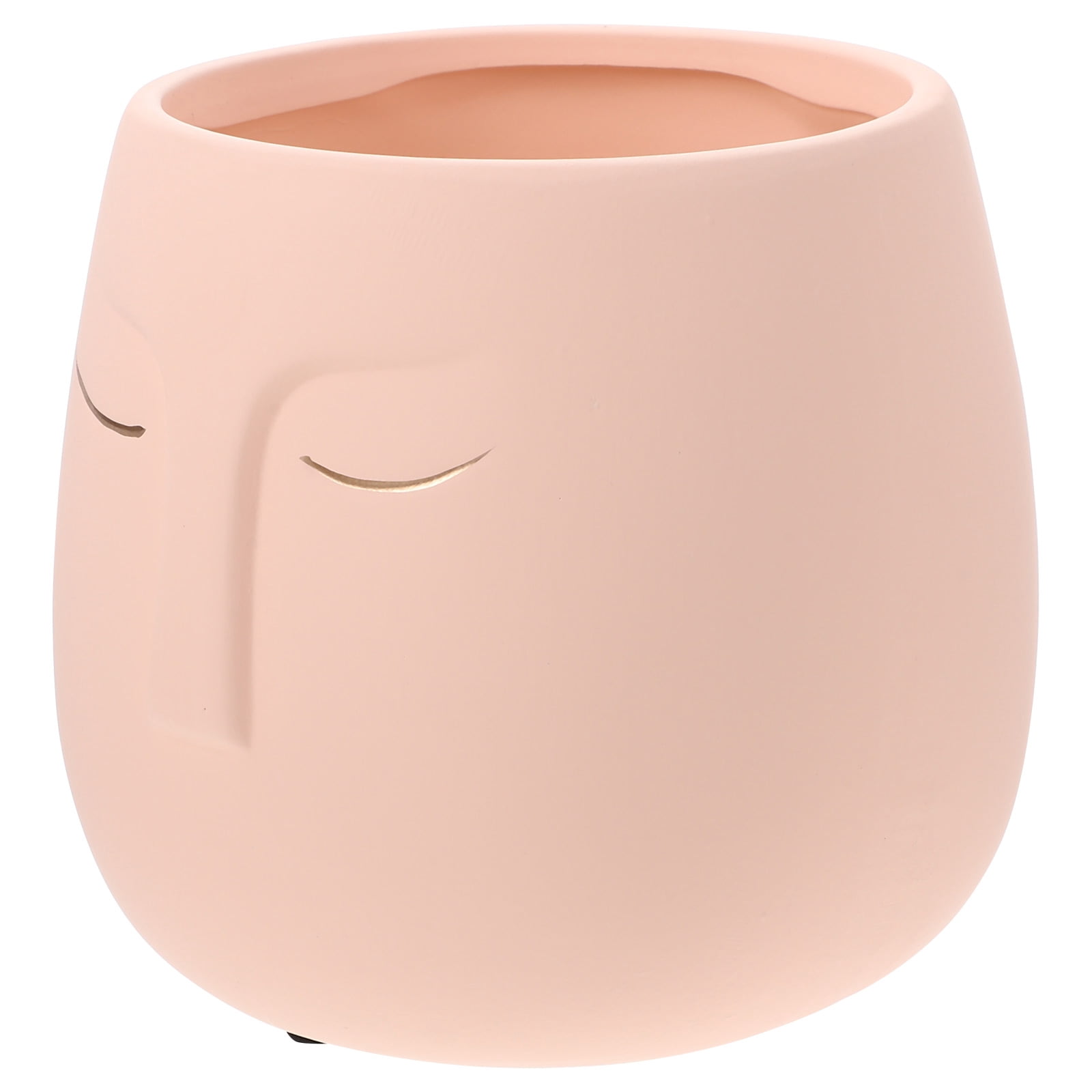 WHAMVOX  Garden Decorative Ceramics Indoor Plant Pot Succulent Planters Flower Pots for Plants Pink