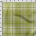 thumbnail image 4 of oneOone Cotton Silk Green Fabric Tartan Craft Projects Decor Fabric Printed By The Yard 42 Inch Wide-8397, 4 of 4