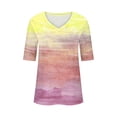 thumbnail image 3 of My Orders Lightweight Tops & Blouses Plus Size Shirts for Women 4X-5X Yoga Tops Woman Shelf Bra Womens White Tunic Tops Dressy Casual Hide Belly Tunic 2025 Summer, 3 of 4