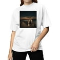 thumbnail image 2 of Bulldog Scream at Sunset Bridge Women's T-shirt, 2 of 3