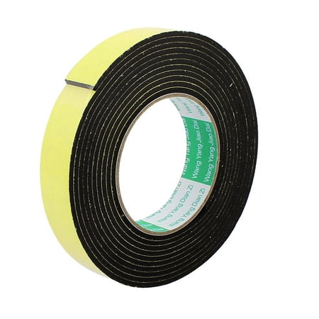 2.5CM Width 4M Length 3MM Thick Single Sided Sealing Shockproof Sponge Tape