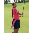 thumbnail image 4 of Callaway Women's 16" Color-Block Golf Skort With Side Slits, 4 of 4