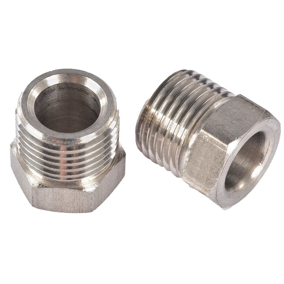 JEGS Stainless Steel Inverted Flare Tube Nuts for 3/8 in. O.D. Tubing [5/8 in.-18 Thread]