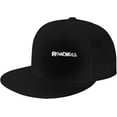 thumbnail image 2 of Roadkill Hats for Men and Women Flat Bill Baseball Cap Adult Adjustable Trucker Black, 2 of 7