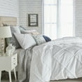 thumbnail image 5 of Porch & Den  Norris Lattice 3-piece Cotton Comforter Set White Full - Queen 3 Piece, 5 of 5