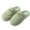 Light Green, variant on Slippers Women Knit Memory Foam with Arch Support Lined Slip on Novelty Print Soft Lightweight Mens House Shoes Indoor Outdoor Gifts for Men