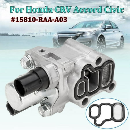 1997 Honda Accord Vtec - VTEC Solenoid Spool Valve w/ Gasket 2 pins For Honda CRV Accord Element #15810-RAA-A03