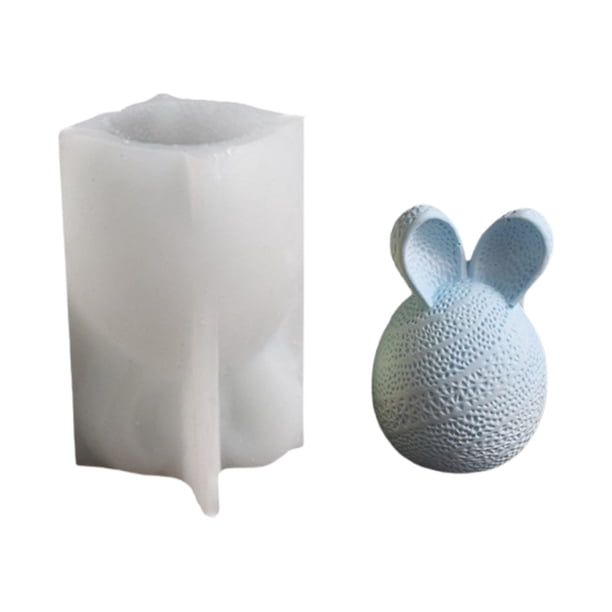 Fiudx Moldes para Huevos de Pascua, Moldes Flexibles de Silicona, Moldes Reutilizables para Velas, Materiales de Artesanía Duraderos, Proyectos de Decoración Del Hogar, Aficionados y Artesanos, Diseñ