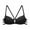Black, variant on Women's Wireless Comfort Bra - Lightly Lined, Adjustable Straps, Nylon Spandex - Everyday Underwear, EU 34-38, Soft & Supportive