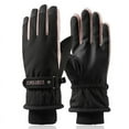 thumbnail image 5 of Guantes de esquí al aire libre de invierno para mujer, de algodón, cálidos, resistentes al viento, impermeables, con pantalla táctil, guantes de ciclismo, 5 of 5