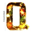 thumbnail image 3 of Handmade Floral Leter Night Light, Resin Pressed Flower Resin Letters Nightlight with LED Light, Letter Decortions Lamps for Gift, 3 of 7