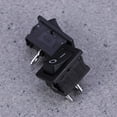 thumbnail image 4 of KAKOWELY 20 Pcs 2 Pin Toggle Switch On/Off Mini Boat Rocker Switch Car Auto Boat Round Rocker Snap 15x21MM,0.83"X0.59"X0.59", 4 of 4