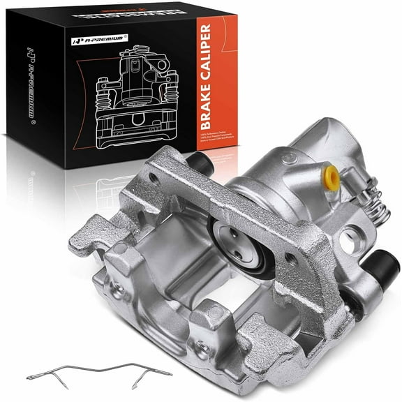A-Premium Brake Caliper Assembly with Bracket Compatible with Ford Focus 2012-2018 EcoSport 2018-2020 Rear Driver Side
