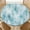 Aqua Wash, variant on ARTSLION Elastic Tablecloth For Round Tables, Waterproof Tablecover For Up To 36in Round Table, Dining Tablecover For Indoor And Outdoor, Holiday, Mint Lily
