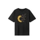 thumbnail image 1 of Camiseta de manga corta para mujer con cuello redondo para ir de compras y vacaciones M, 1 of 7