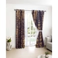 thumbnail image 3 of Yellow Forest Blackout Curtains for Bedroom/Living Room, Thermal Insulated Kitchen Curtains, Pine Tree Summer Botanical Modern Art Grommet Darkening Window Treatment Drapes 52"x84"x2, 3 of 8