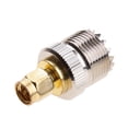 thumbnail image 1 of lionlar SO239 PL259 UHF Female Socket to SMA Male Plug Antenna Adapter Connector, 1 of 7