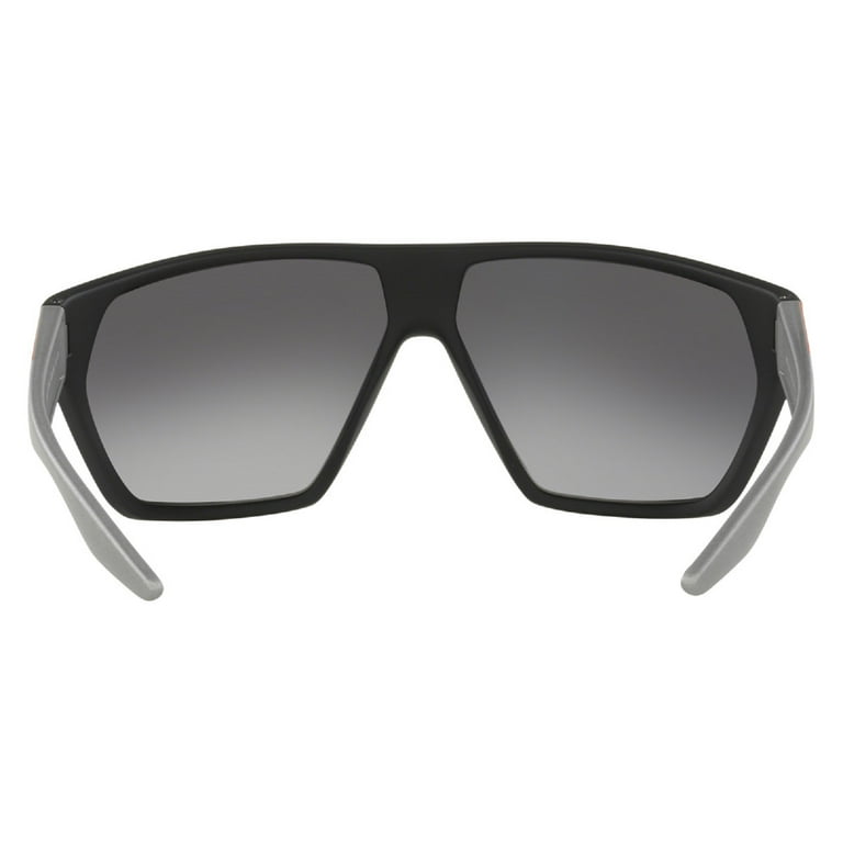 Prada Linea Rossa PS 08US 4535W1 Black Plastic Geometric