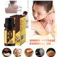 thumbnail image 2 of BRI Aceite esencial de jengibre para drenaje linfático, aceite esencial para el cuidado corporal, pérdida de peso, 10ml, 2 of 10