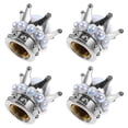 thumbnail image 3 of 4pcs Tire Valve Cap Rhinestone Valve Stem Cover Car Decoration Tyre Cap Supply, 3 of 7
