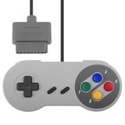 SNES Parts Bundle - 2 Controllers, Power Adapter, and AV Cable - by Mars Devices