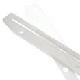Rubbermaid 3Hole Punched Plastic Edge Strip Magazine Holders For Ring