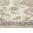 thumbnail image 4 of HomeRoots 532167 5 x 7 ft. Ivory Floral Traditional Power Loomed Rectangle Area Rug, 4 of 5