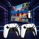 thumbnail image 3 of Retro Wireless Gaming Console 2025 New Edition Built-in 128GB storage Features 23 emulators supporting 20,000+ games Includes dual 2.4GHz wireless controllers 4K HDMI TV gaming stick—plug and play, 3 of 8