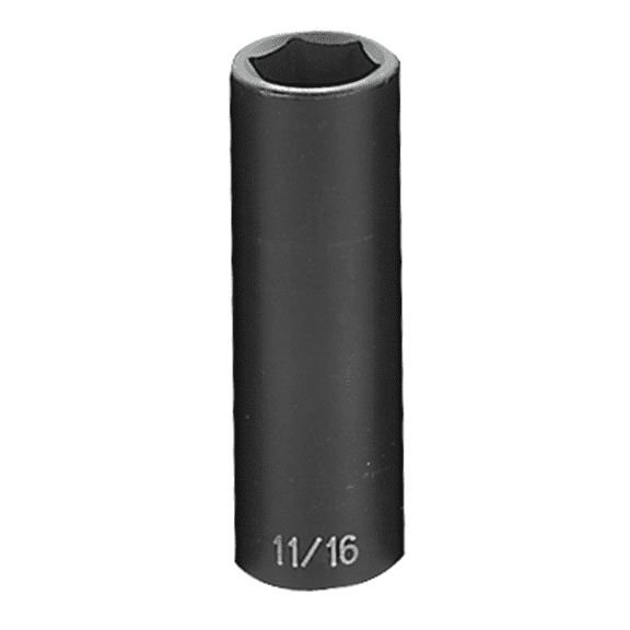 Grey Pneumatic 1/2" Drive x 11/16" Deep Socket