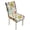 Floral Colorful Patchwork, variant on TSOVTHRID Easter Egg Floral Print Quilted Dining Chair Cushion Covers Stretchy Comfy Seat Cushion Slipcovers Removable Armless Chair Covers with Detachable Strap for Easter Decor, Set of 1