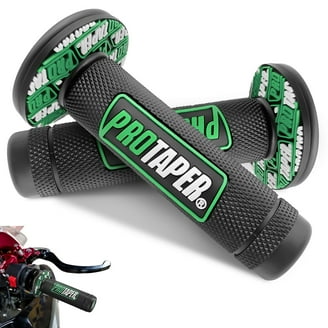 best dirt bike grips for vibration 7/8 inch Motorcycle Handle Grips, Dirt Bike 22mm 24mm for ATV, UTV,  Cruiser, Motorcross, Moutain Bike and Dirt Bike main image 1