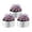 Primary color, variant on Ataujin 3 Pcs Galvanized Raised Garden Beds Outdoor, 2x2x1Ft Round Metal Planter Boxes, Durable Metal Planters, Open Bottom, Easy to Assemble, Flower Herb Vegetable Boxes