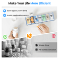 thumbnail image 5 of Extra Large Pill Organizer 2 Times a Day, 7 Day XL Pill Box AM PM ,Weekly Pill Case Twice a Day, Oversized Daily Medicine Container for Vitamins(Blue), 5 of 6