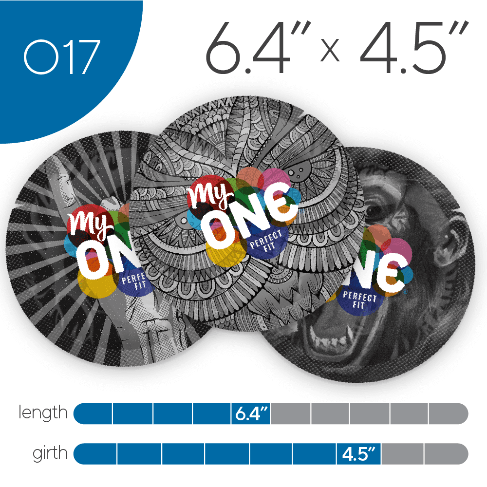 MyONE® Condoms Size O17, 12-Count