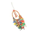 thumbnail image 3 of Bird Toy,Bird Swing Toy Colorful Bird Ring Swing Toy Bird Rope Ring Swing Unrivaled Performance, 3 of 14
