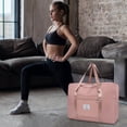 thumbnail image 3 of Durable Travel Luggage Bag Lightweight Duffel for Business Trips Versatile Laundry Storage Organizer with Shoulder Carry Design, 3 of 3