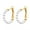 Diameter 20mm, variant on Hoop Earrings for Women Imitation Pearl 20MM-60MM Small Big Gold Plated Statement Stainless Steel Elegant Simple Dainty Huggie Post Large Round Jewelry 30mm
