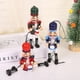 thumbnail image 2 of Juego de adornos navideños de Cascanueces de 3 piezas de madera para colgar árbol de Navidad, 2 of 5
