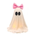 thumbnail image 2 of Tuvgenk Pink Halloween Ghost Decoration, 20.08 Inch Weatherproof Ghost Ornament, Indoor Outdoor Halloween Yard Decor for Lawn Porch, 2 of 6