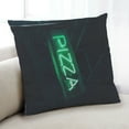 thumbnail image 1 of Ahgly Company Neon Neon Indoor Throw Pillow, 18 inch by 18 inch, 1 of 6